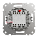 Кнопка 1 клавишная, белый, Sedna Design SDD111111