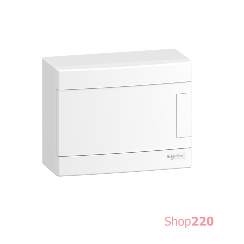Электрический щит на 8 модулей, навесной, белая дверь, Easy9 EU Schneider Electric EZ9EUD108