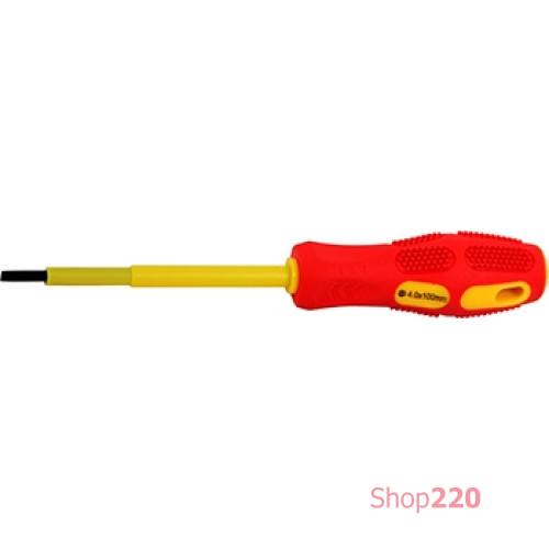 Отвертка изолированная (5.5*125) шлиц, e.tool.st.505 Enext t009003