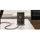 Выдвижной блок розеток 2х220В + USB тип A+C + беспроводная зарядка, черный, Versalift ASA 060.47F.00115