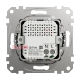 Розетка USB тип A+A, алюминий, Sedna Design SDD113401