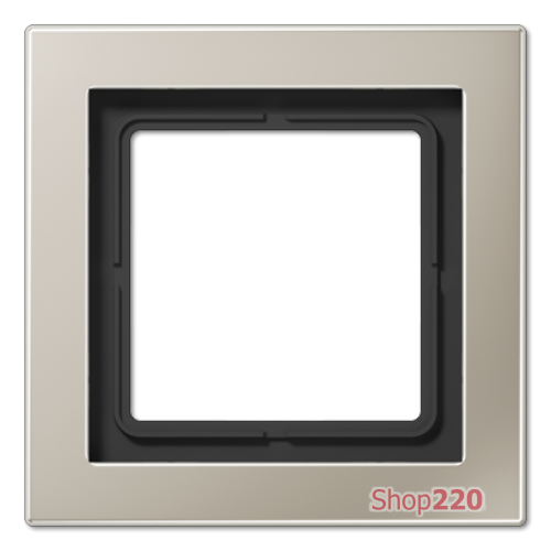 Рамка 1 пост, нержавеющая сталь, Jung LS Design (металл) ESD2981