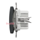Розетка USB тип A+C 2,4A, черный, Sedna Design SDD114402