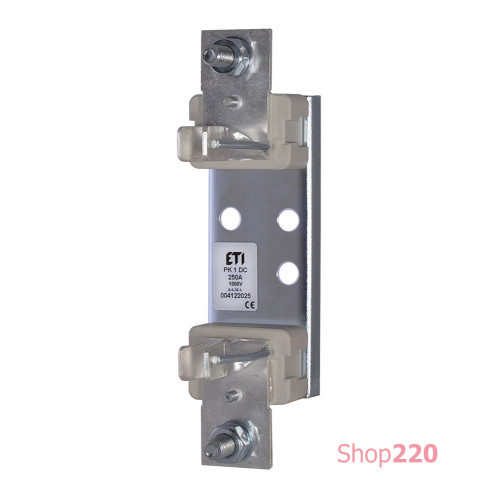 Держатель предохранителя PK 1 250A 1p 1000В AD/DC (M10-M10) ETI 4122025