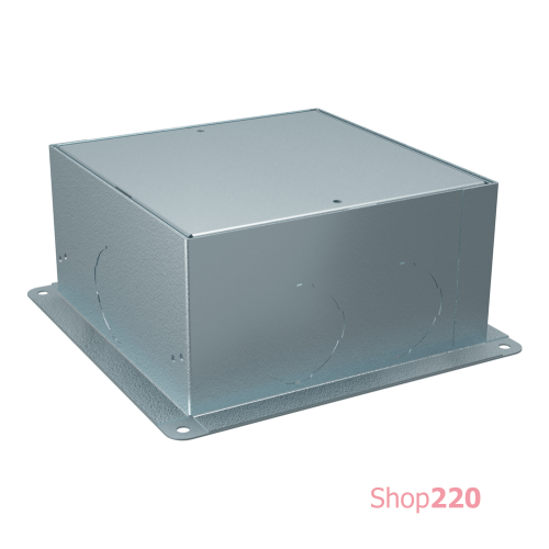 Монтажная металлическая коробка для лючков M, Unica System+ INS52001
