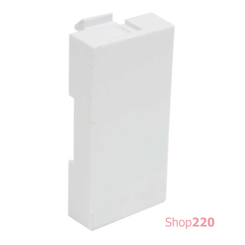 Заглушка Cover; 45х22,5х17 мм; PC-ABS, белая; Серия Quadro; QD 45X22.5-COVER_HB