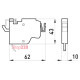 Дополнительный контакт, e.industrial.ukm.400-800.F Enext i0030004