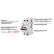Дифавтомат 32А, 30мА, уставка С, ABB DSH201 C32 AC30