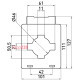 Трансформатор тока 600/5 А, класс 0.5, габарит 60, e.trans.stand.600.5.60 ENEXT s065110