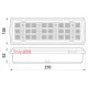 Светильник аварийный LED, 3 часа, IP65, e.emerg.507L.led.NM.3h.IP65 Enext l0660040