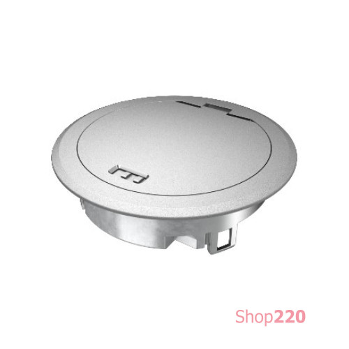 Лючок в пол для розеток, IP66, хромированный, GES R2 Obo Bettermann