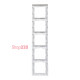Рамка 5-постовая, белый, Suno Legrand 721505