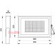 Прожектор светодиодный 200Вт, 6000К, e.LED.flood.stand.200.6000 ENEXT l0790007