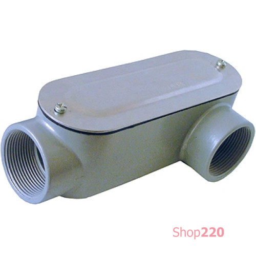 Соединитель ревизионный Г-образный для труб 1-1/2", e.industrial.pipe.db.revise.elbow.1-1/2" Enext i0540005