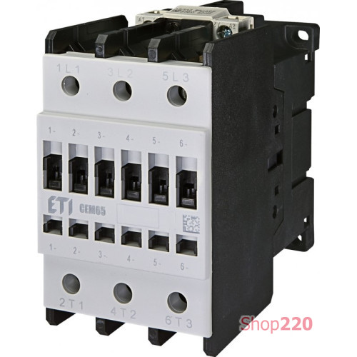 Контактор CEM 65.00 230V AC ETI 4649103