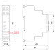 Реле контроля погружного насоса однофазное, e.control.w03 Enext i0310026