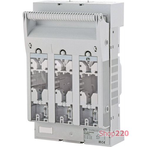 Разъединитель для предохранителей KVL 1 3P 250A (Клемма M10-M10) ETI 1690872