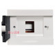 Корпус модульный пластиковый, 6 модулей, встроенный, серии UBox A0270010010