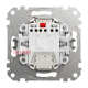 Выключатель с подсветкой 2 клавишный, бежевый, Sedna Design SDD112105L