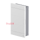 Электрический щит на 36 модулей, врезной, белая дверь, Easy9 EU Schneider Electric EZ9EUB312