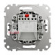 Выключатель 1 клавишный, венге, Sedna Design SDD181101