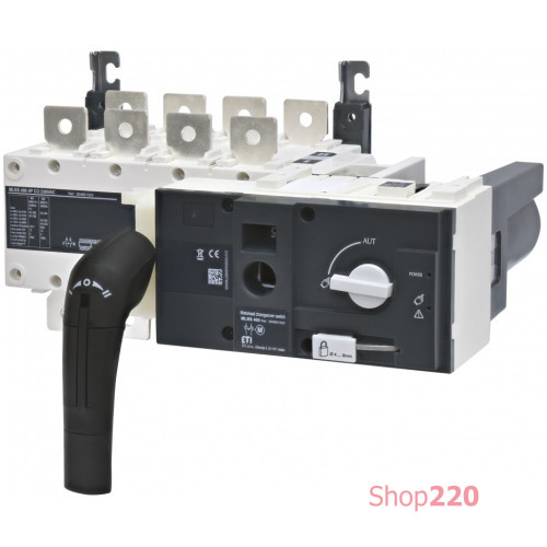 Переключатель нагрузки "1-0-2" с мотор-приводом 400А, 4P, MLBS 400 230VAC 4P CO ETI 4661920