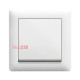 Рамка 1-кратная, белый, Lumina-2 WL5010 Hager
