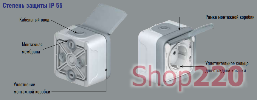 Legrand Plexo IP55